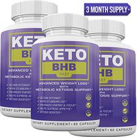 Keto BHB Fast - Advanced Weight Loss with Metabolic Ketosis Support - 180 Capsules - 90 Day Supply