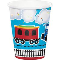 Creative Converting 322216 96 Count 9 oz Hot/Cold Paper Cups, All Aboard