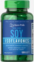 Puritans Pride Non-GMO Soy Isoflavones 750 Mg Rapid Release Capsules, 120 Count
