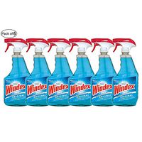 Windex Original Glass & Window Cleaner - 765ml (Pack of 6)