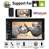 6.2 inch Touchscreen CD DVD Car Radio Stereo for 2005-2011 Toyota Tacoma Support USB Mirror Link for Android & iOS