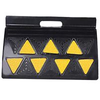 2 pcs 5" Rise Portable Heavy Duty Rubber Kerb Ramp Non-Slip Wheelchair Threshold Ramp Doorway for Car Vehicle Motorbike Wheelchair Threshold Ramp