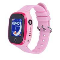 Bewinner Waterproof GPS Smart Watch, IP67 Life Waterproof, Four-Band GSM Four-Way Call, SOS for Help, iOS/Android Child Smartwatch(Pink) ...