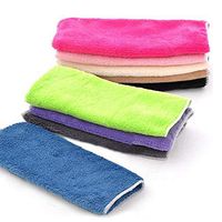 SUPRIQLO 5 PCS Double-side Towel Dish Rag Fibre Oil Wiping Cleaning Washing Cloth Dish Cloths & Dish Towels