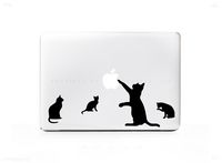 Cats Playing Sticker Decal For MacBook Pro, PC, Laptop, Window, Car, or Wall