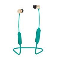 Soul Electronics Prime Wireless High Performance Earphones with Bluetooth (Green) Fashion Lifestyle Earbuds - Magnetic Clip - 6 Hours Playtime - Interchangeable Ear Tips - Ergonomic Design - w/Mic