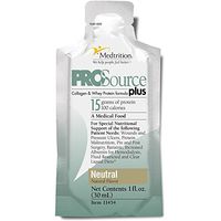 Medtrition Plus Neutral Packets: Concentrated Liquid Protein. 15 Grams of Protein per 1 fl. oz. (100 Pack)