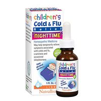 Natrabio Children's Cold & Flu Relief Nighttime, 1 Fluid Ounce