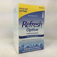 Refresh Optive Lubricant Eye Drops, 60 Single Use Containers by ALLERGAN INC