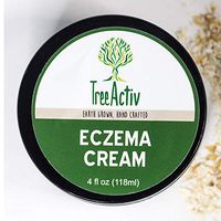 TreeActiv Eczema Cream Essential Therapy - Baby Safe Treatment for Eczema, Psoriasis, Dermatitis, and Itchy Dry Red Irritated Flaky Skin, Colloidal Oatmeal, Shea Butter, Chamomile Oil, Aloe, Pumpkin E