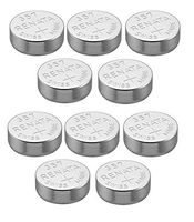 Renata Single Watch Battery Swiss Made 357 or SR44SW or AG13 1.55V (10 Batteries, 357 or SR 44 SW)