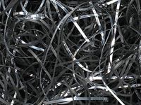 4oz Bag Black & Metallic Silver VERYFINE Fine Cut Gift Basket Shred Paper Filler Bedding nfLG -1703