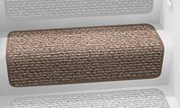 Prest-O-Fit 5-0072 Decorian Step Huggers For RV Stairs Butter Pecan Brown 13.5 In. x 23.5 In. by Prest-O-Fit
