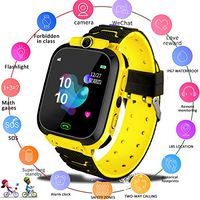 RONSHIN Q12B Smart Watch for Kids Smartwatch Phone Watch for Android iOS Life Waterproof LBS Positioning 2G Sim Card Dail Call