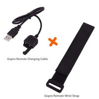 traderplus Smart Remote Control USB Charger Charging Cable Cord with Wrist Strap for GOPRO Hero 7 6 5 4 3+ 3