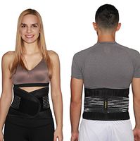 Lumbar Support Back Brace | Adjustable, Stabilizing Lower Back Belt | Waist Trimmer (XX-Large)