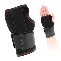 Wrist Brace Wrist Support - Adjustable Breathable Wrist Brace Hand Support Fracture Ligament Injury Arm Protection Strap (Left)