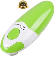 Kitchen Restaurant Mama Manual Automatic Safety Electric Can Opener& Bangrui Professional Electric Can Opener.One-touch switch .Smooth can edge.Being friendly to left-hander and arthritics! (Green)