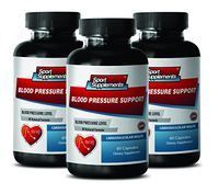 Energy Supplements for Women - Blood Pressure Support 690 MG - Cardiovascular Health - Weight Management - 3 Bottles (180 Capsules)