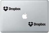 Dropbox ArcDecals78601720 Set Of Two (2x) , Decal , Sticker , Laptop , Ipad , Car , Truck