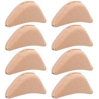 Elcoho 4 Pairs Toe Filler Inserts Shoe Filler Forefoot Pad to Make Big Shoes Fit