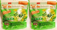 Gain Flings Laundry Detergent Pods - Original Scent - 14 Count Pacs Per Package - Pack of 2 Packages (Total of 28 Pods)