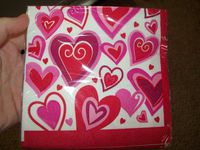 Valentine Hearts of Joy Lunch Napkins