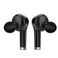 TWS Wireless Bluetooth Earbud Headphone, 19 Languages Real Time Translator, Voice Translation, Noise Reduction Headset with Dual Mic, Learning Travel Tools(Black)
