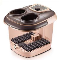 SZ JIAOJIAO Foot Bath Automatic Massage Foot Bath Barrel Constant Temperature Heating Foam Basin