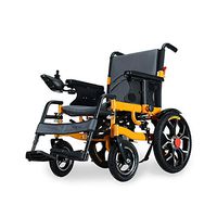 Qi Peng-//wheelchair, Disabled Elderly Four-Wheel Electric Wheelchair Scooter, Folding Lightweight Intelligent Automatic, Load 150kg, Power 250W Wheelchair (Color : 20A Lithium Battery)