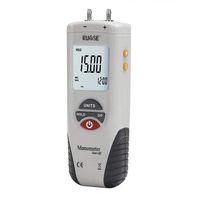 Rupse Hand-held HT-1890 Digital Differential Pressure Gauge Barometer Professional Digital Air Pressure Meter & HVAC Manometer