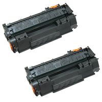 Amsahr 331-0778 Dell 331-0778, 1250c, 1350cnw Compatible Replacement Toner Cartridge with Two Black Cartridges