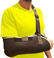 Arm Sling Shoulder Immobilizer Brace – Shoulder Sling Arm Brace with Thumb Support to Stabilize Broken Arm, Rotator Cuff, AC Joint, Carpal Tunnel Wrist Pain, Elbow Tendonitis, Hand & Forearm Sling