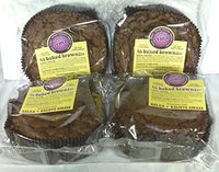 1/2 Baked Brownzzz - Relax and Relieve Stress - Qty. of 4 in Box - Dietary Supplement with Chamomile, Lavender, Valerian, St. John's Wort and More (4)