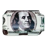 Insulin Pump Carrying Case/Pouch with Belt Clip/Belt Loops with Unique Designs (Large: L3.95" X W2.25" X D0.75") (Benjamin)