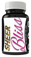 Sheer Bliss Max Strength Fat Burner for Rapid Weight Loss and Fat Reduction • Tighten and Tone Quickly • No Jitters or Shakes • 100% All Natural Formula • Made in America • 60 Rapid Release Capsules