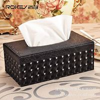 T-ZJHC High-Grade Tissue Box for Drawing car, British Plaid