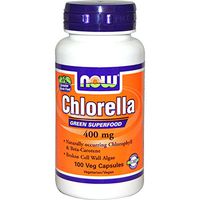 Now Foods, Chlorella, 400 mg, 100 Veg Caps - 3PC