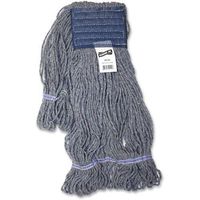 Genuine Joe Earth Mop Mophead Refill, Large, Blue (20124)