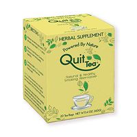Quit Tea Herbal Stop Smoking Tea, 20 Tea Bags (1 Week Supply)