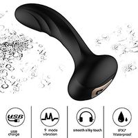 Rechargeable Electric Massager with 9 Vibrating Speed and Patterns, Therapeutic Personal Massager for Body Deep Tissue Massage, Waterproof