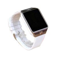Bulges Bluetooth 3.0 Touch Screen Smart Wrist Watch Support SIM Card with Camera for Android IO Skirts White