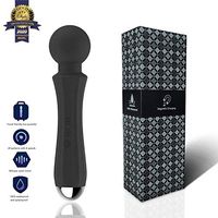 Wand Massager, Loaiaesa Upgraded Personal Powerful Magic Cordless Waterproof Electric Handheld Massage Stick, Powerful Full Body Massager for Back Neck Shoulder Legs Arms Feet