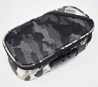 Smell Proof Case with Combination Lock | Premium Carbon Lined Odorless Bag | by Litty (Snow Camo)
