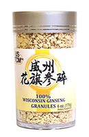Wisconsin American Ginseng Granules Perfect for Making Teas 纯正威州花旗参碎 (6oz)