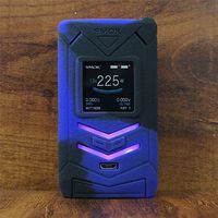 ModShield for Smok VENENO 225W TC Silicone Case ByJojo Cover Shield Wrap Skin (Purple/Black)