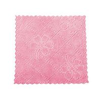 LUYANhapy9 Duster Cloth Cleaning Rags, 5Pcs/Set Square Floral Print All Purpose Duster Cloth Home Kitchen Washing Cleaning Tools Pink