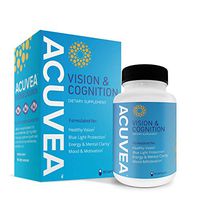 Acuvea- Vision and Cognition Formulated for: Healthy Vision, Blue Light Protection, Memory Function, Focus and Concentration, Mental & Physical Energy