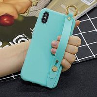 Amocase Soft Silicone Case with 2 in 1 Stylus for Samsung Galaxy Note 8,Cute Sweet Candy Color Wrist Strap Stand Shockproof Anti-Scratch Flexible Case - Light Blue