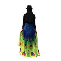 Hemlock Peacock Wings Shawl 2019 Butter Fly Wings Shawl Fairy Cape Wrap Scarf Halloween Party Shawl Costume (Green)